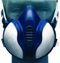 3M 06942 Einweg Lackiermasken blau