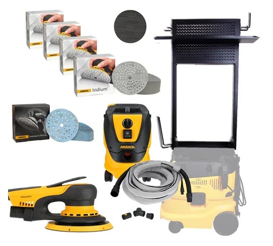 Mirka Industriestaubsauger Workstation Set
