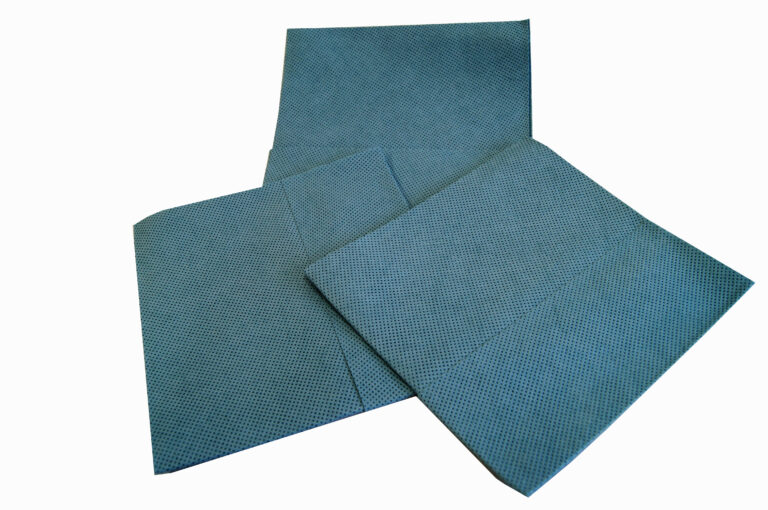 Polyblau Nasswisch-Tücher