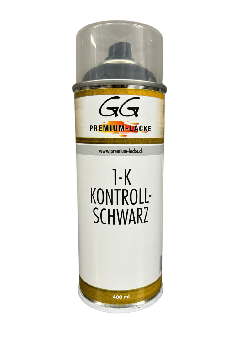 GG 1K Kontroll Schwarz Spray