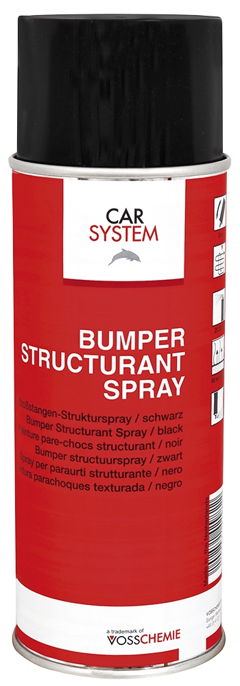 CS Kunststoff-Strukturlack Spray schwarz