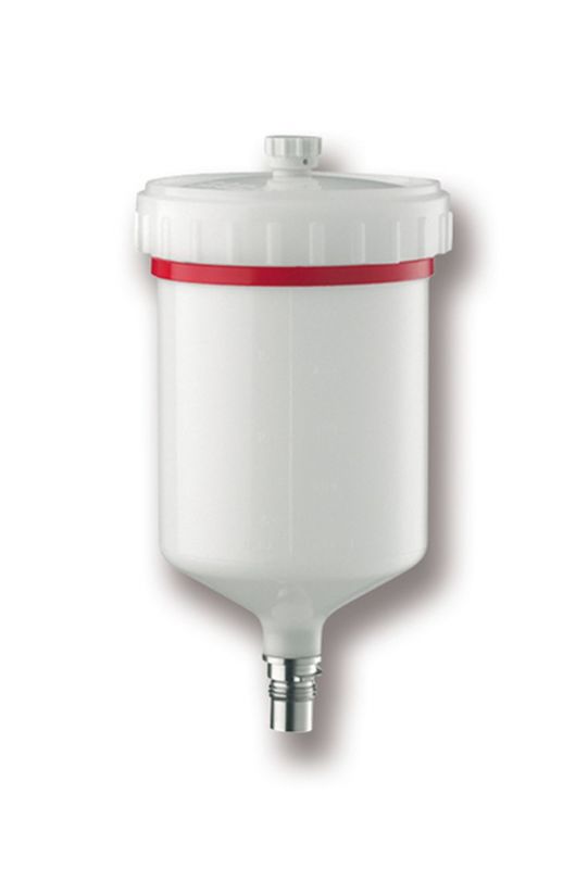 SATA QCC Becher 0.6 lt Kunststoff ohne Gewinde