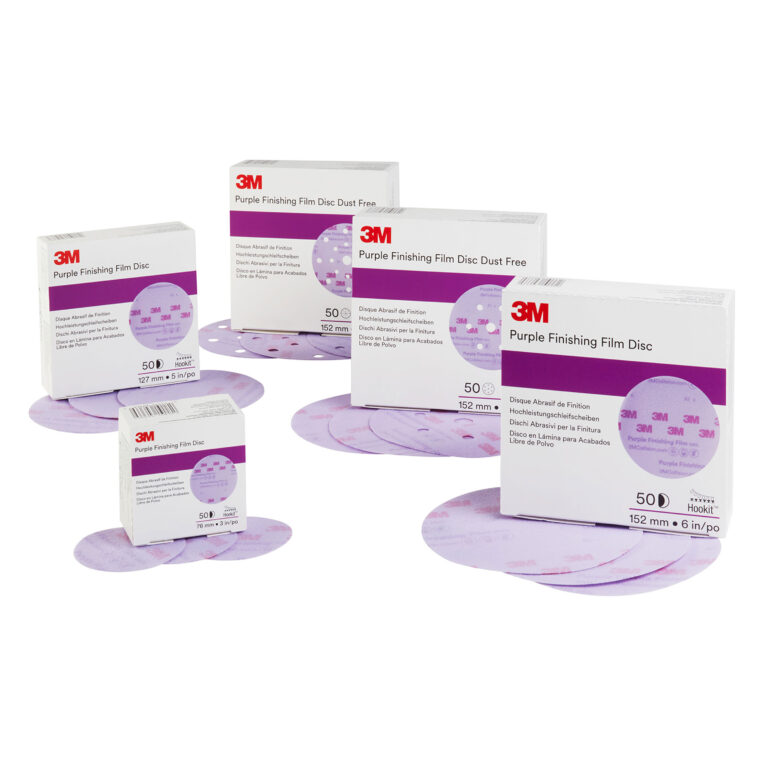 3M Hookit Purple 76mm