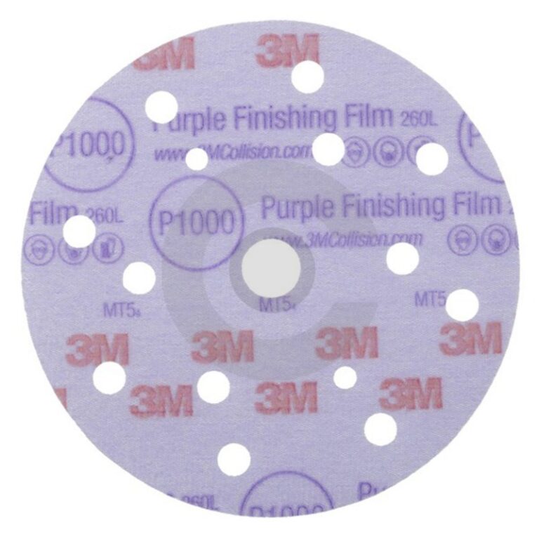 3M 51099 Hookit Purple 260L 150mm P800